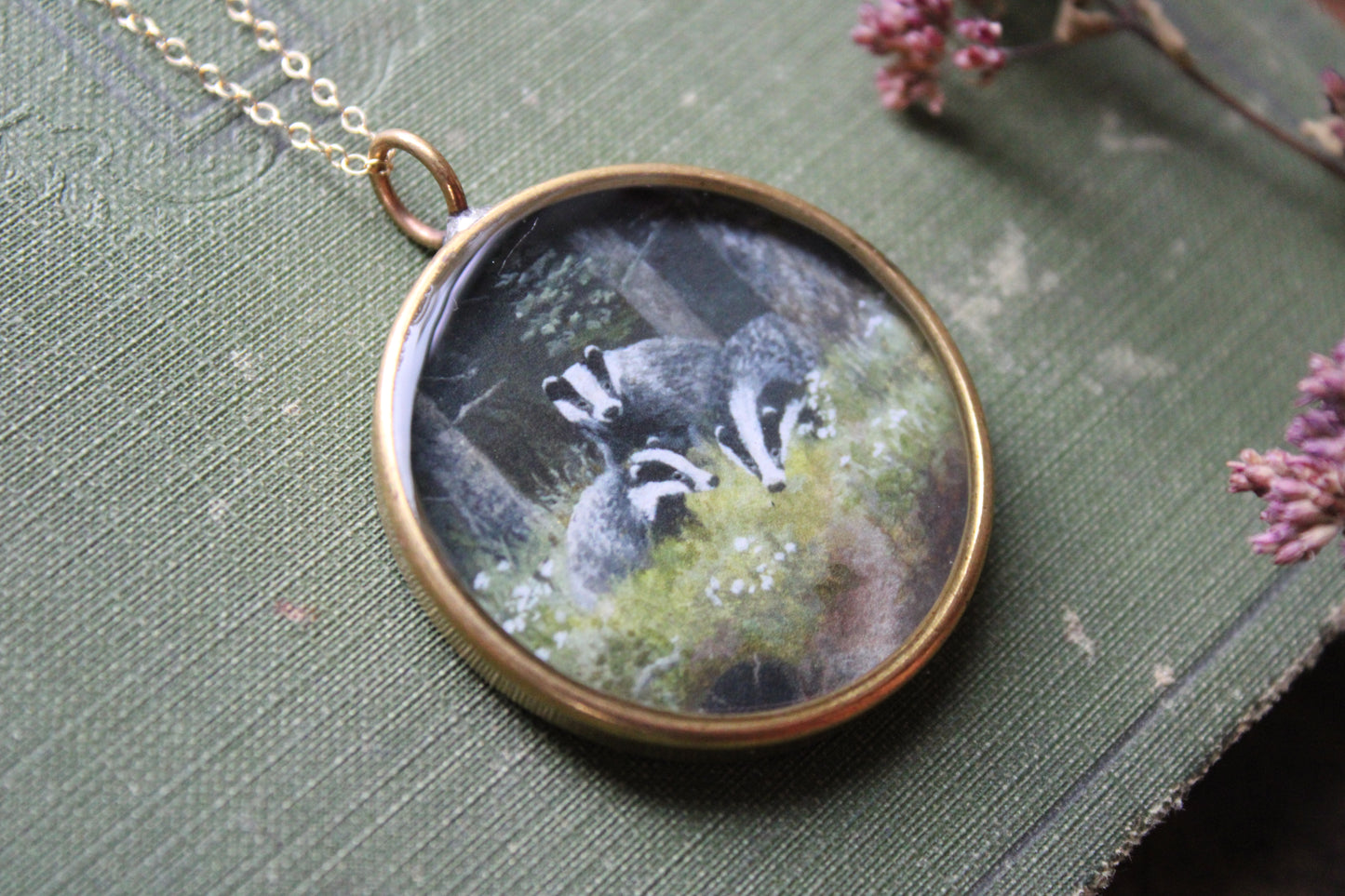 Badger Gathering Necklace