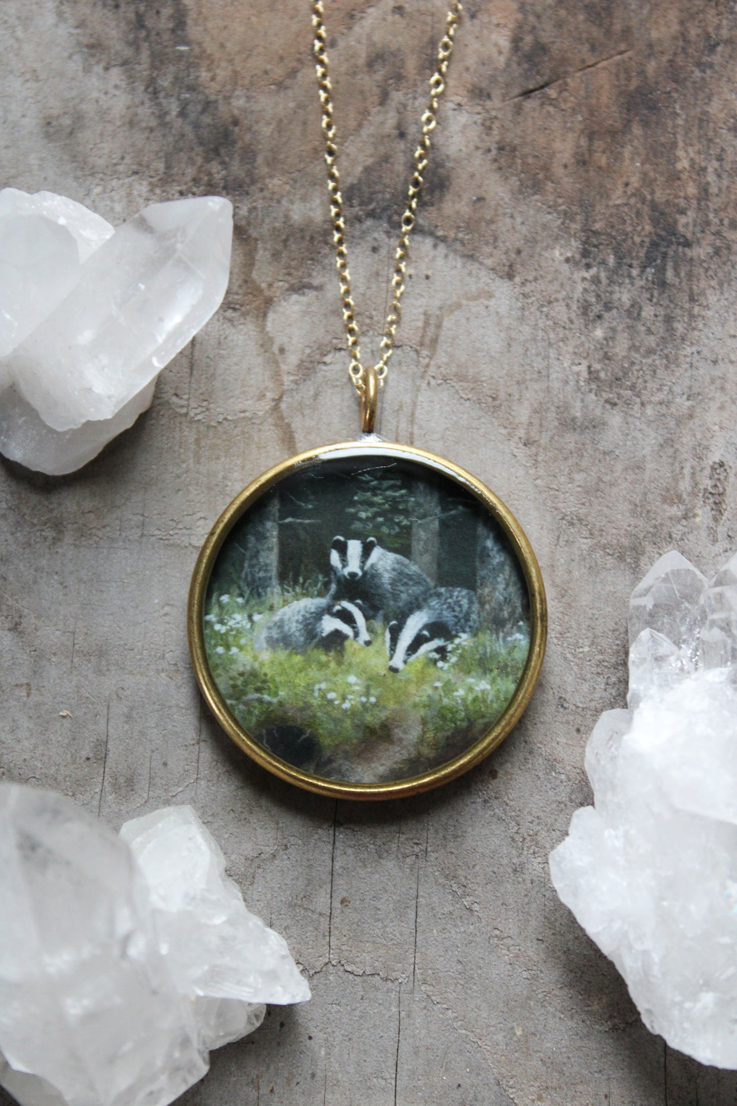 Badger Gathering Necklace