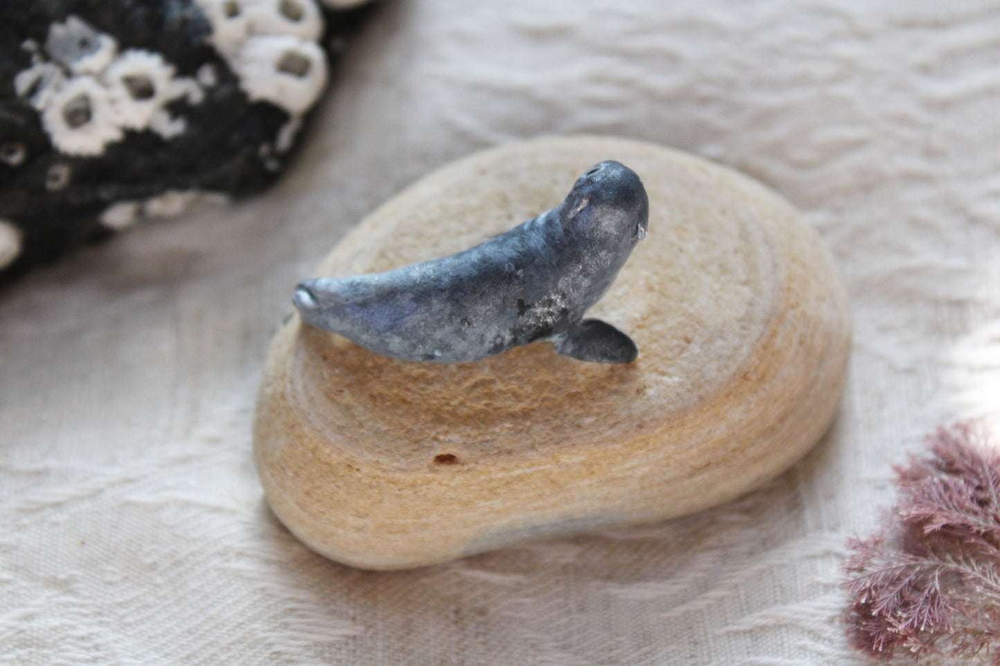The Black Selkie | Stone Figurine