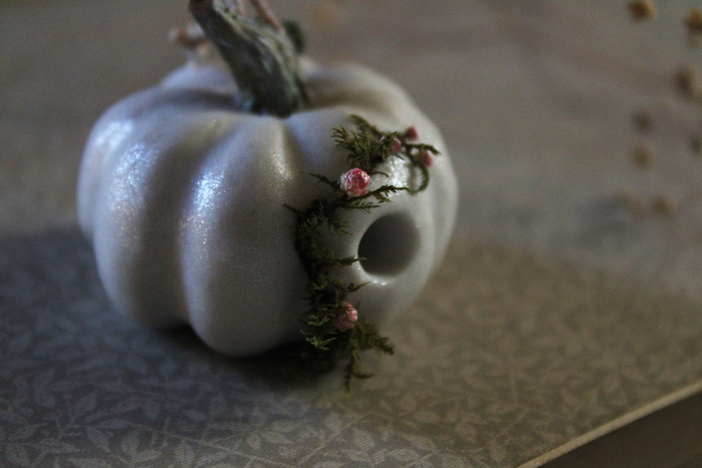 Home to a Dragonlet | Pumpkin Home Figurine