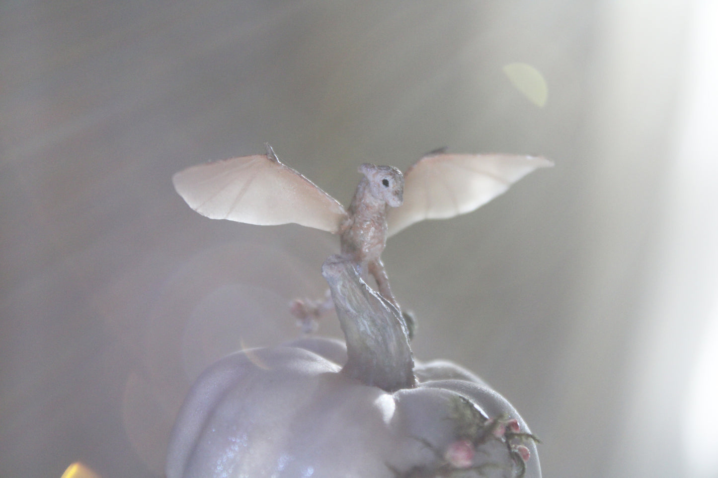Home to a Dragonlet | Pumpkin Home Figurine