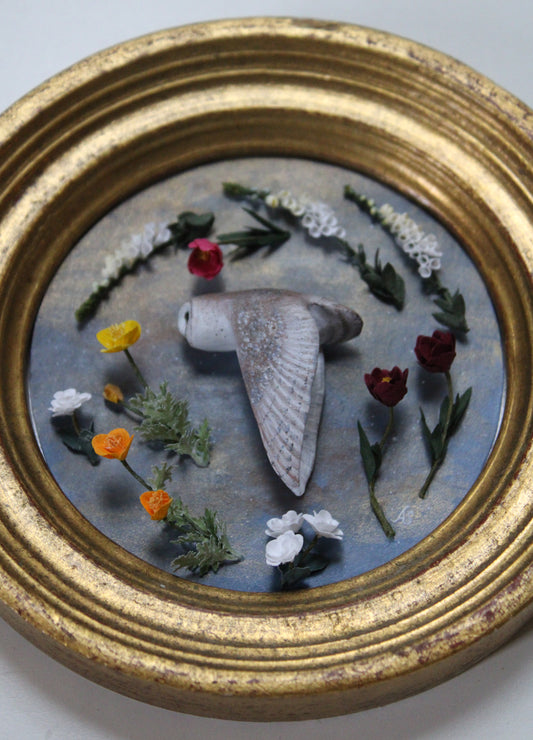 Dawn in the Garden | Plaque Sculpture