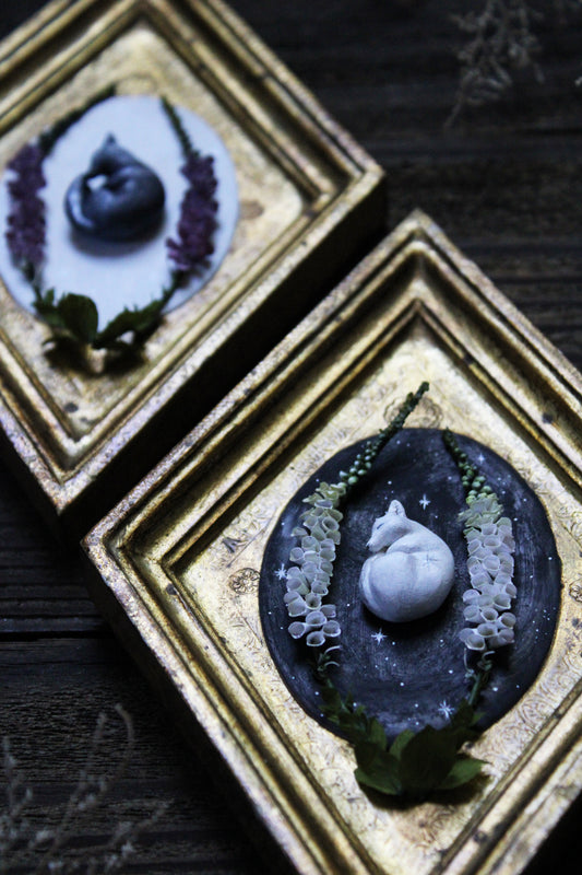 The Foxglove Gateway | Plaque Sculpture
