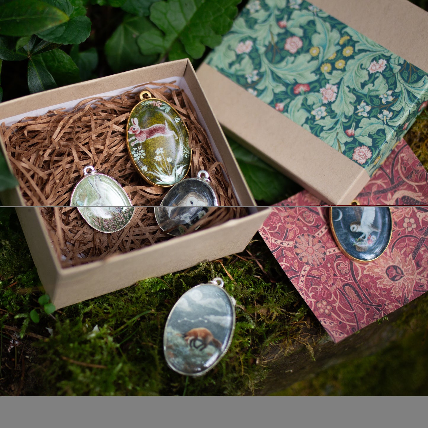 Waterlily & Swan Lake Necklace