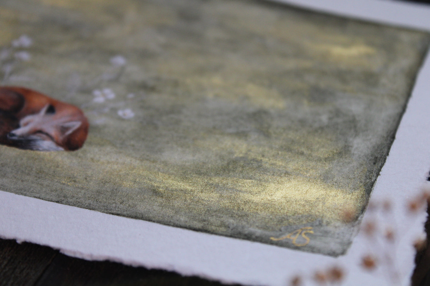 Peace in the Golden Mist | Original Painting