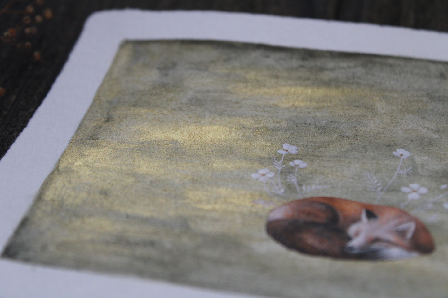 Peace in the Golden Mist | Original Painting