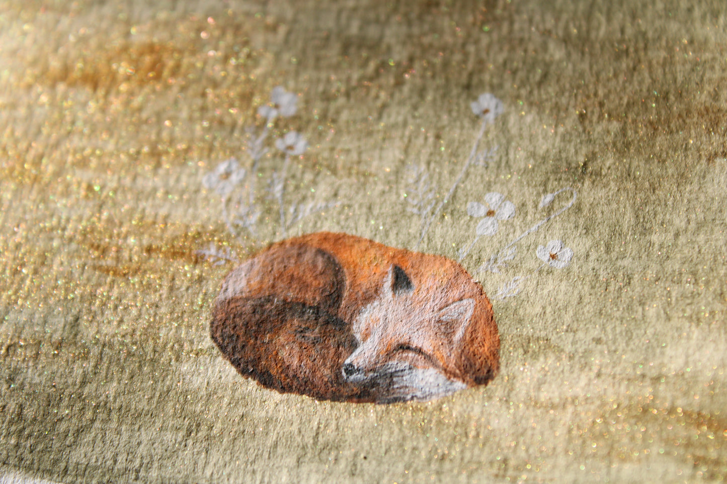 Peace in the Golden Mist | Original Painting
