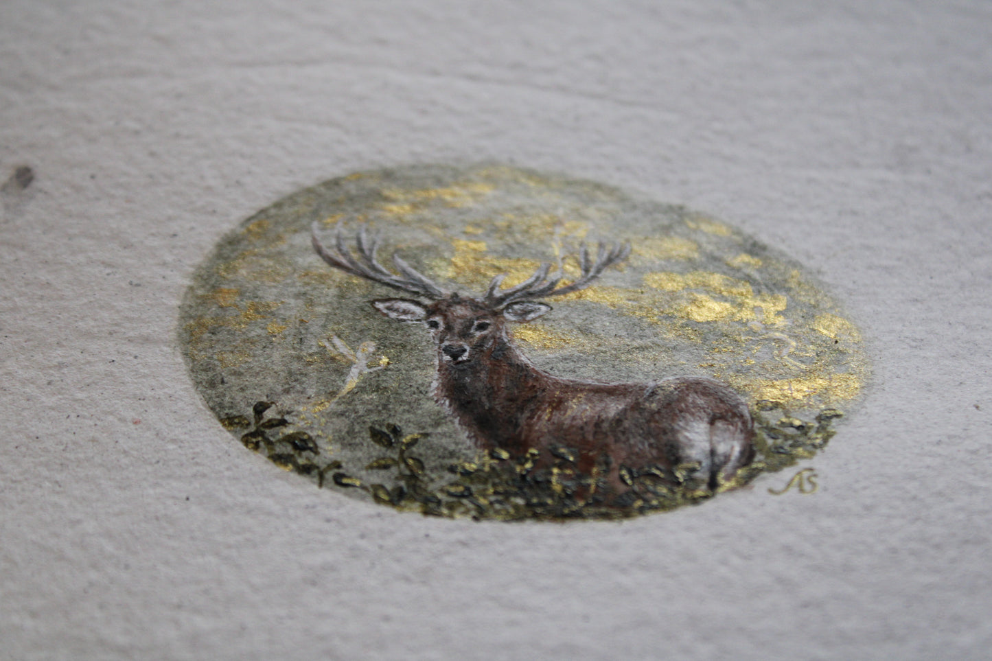 Tended by the Golden Fae | Original Painting