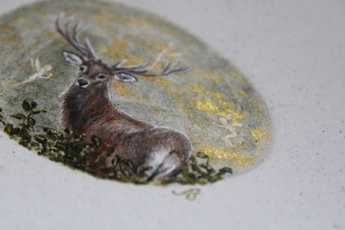 Tended by the Golden Fae | Original Painting
