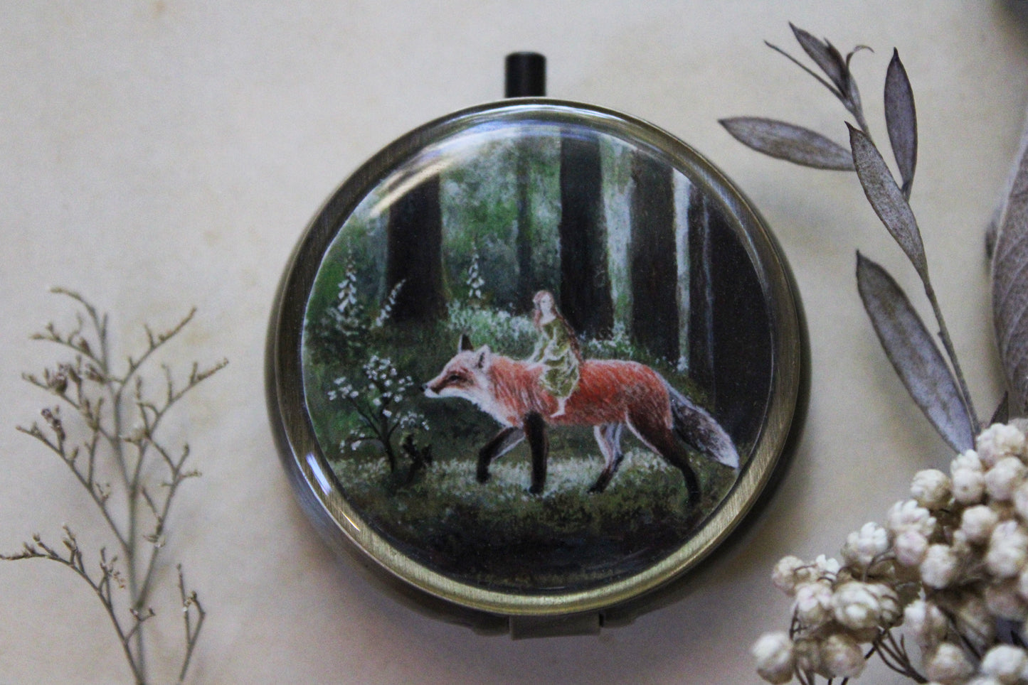 The Fox & The Green Faerie | Pocket Locket
