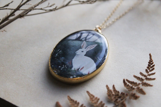 The White Rabbit Necklace