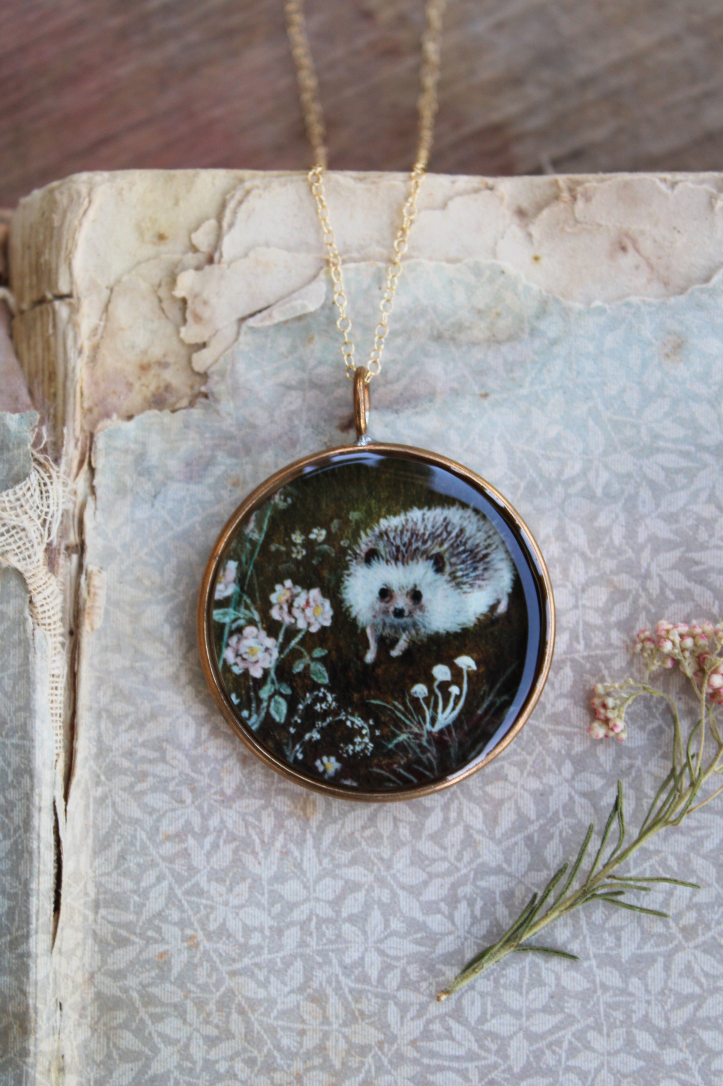 Wonder Hedgehog Necklace