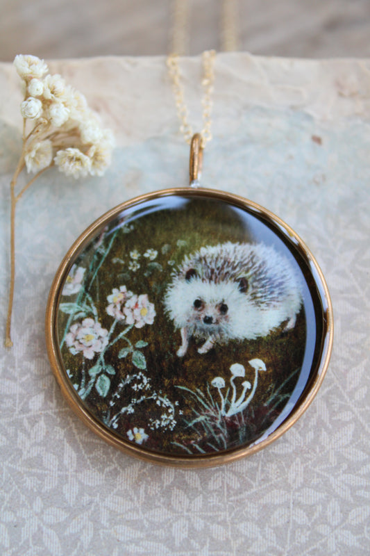 Wonder Hedgehog Necklace