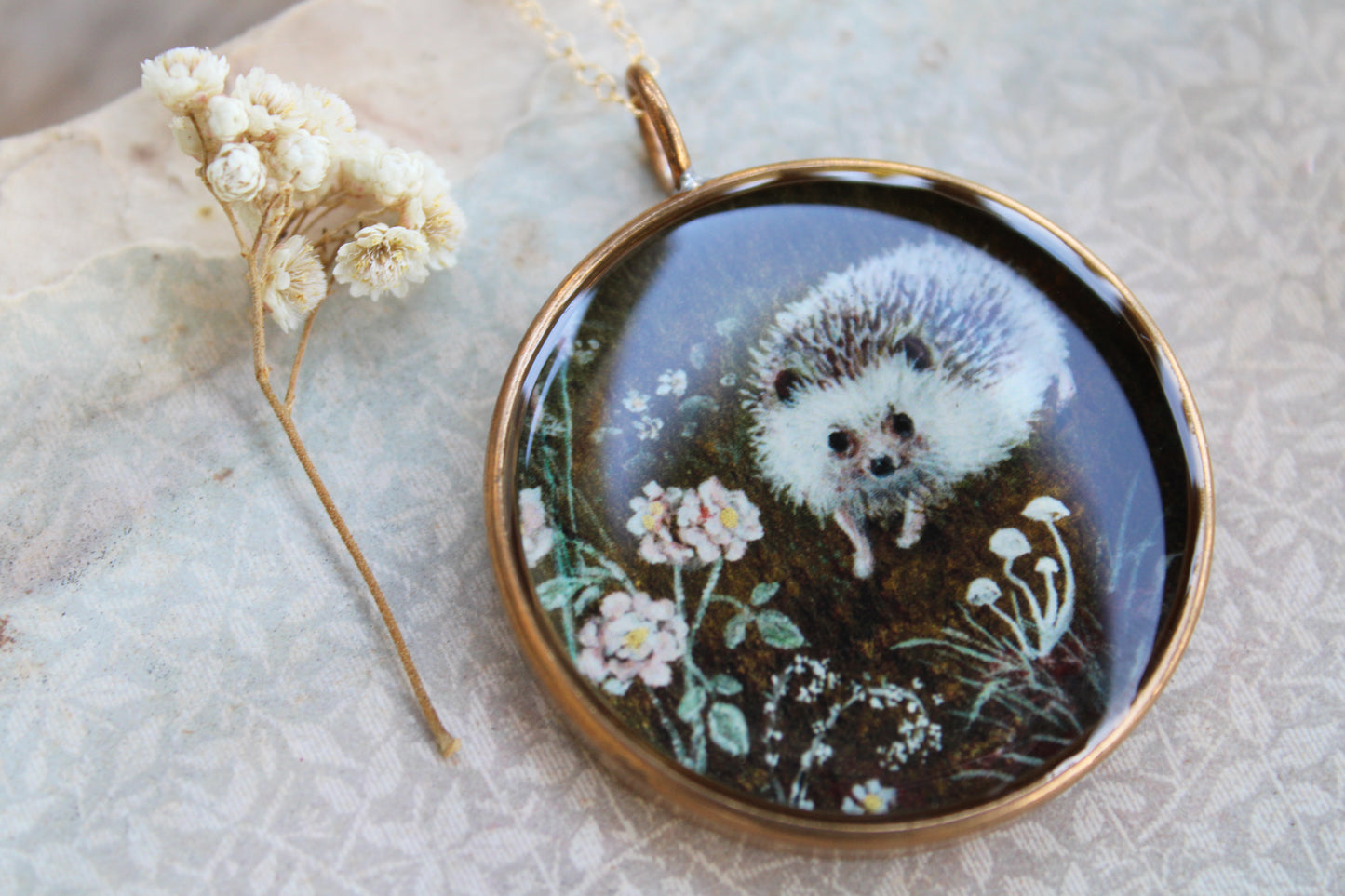 Wonder Hedgehog Necklace