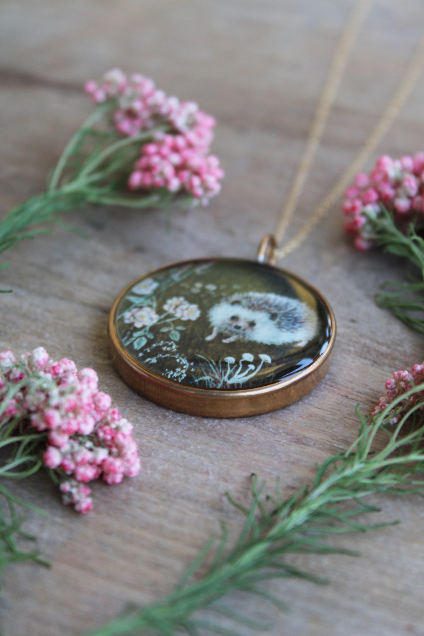 Wonder Hedgehog Necklace