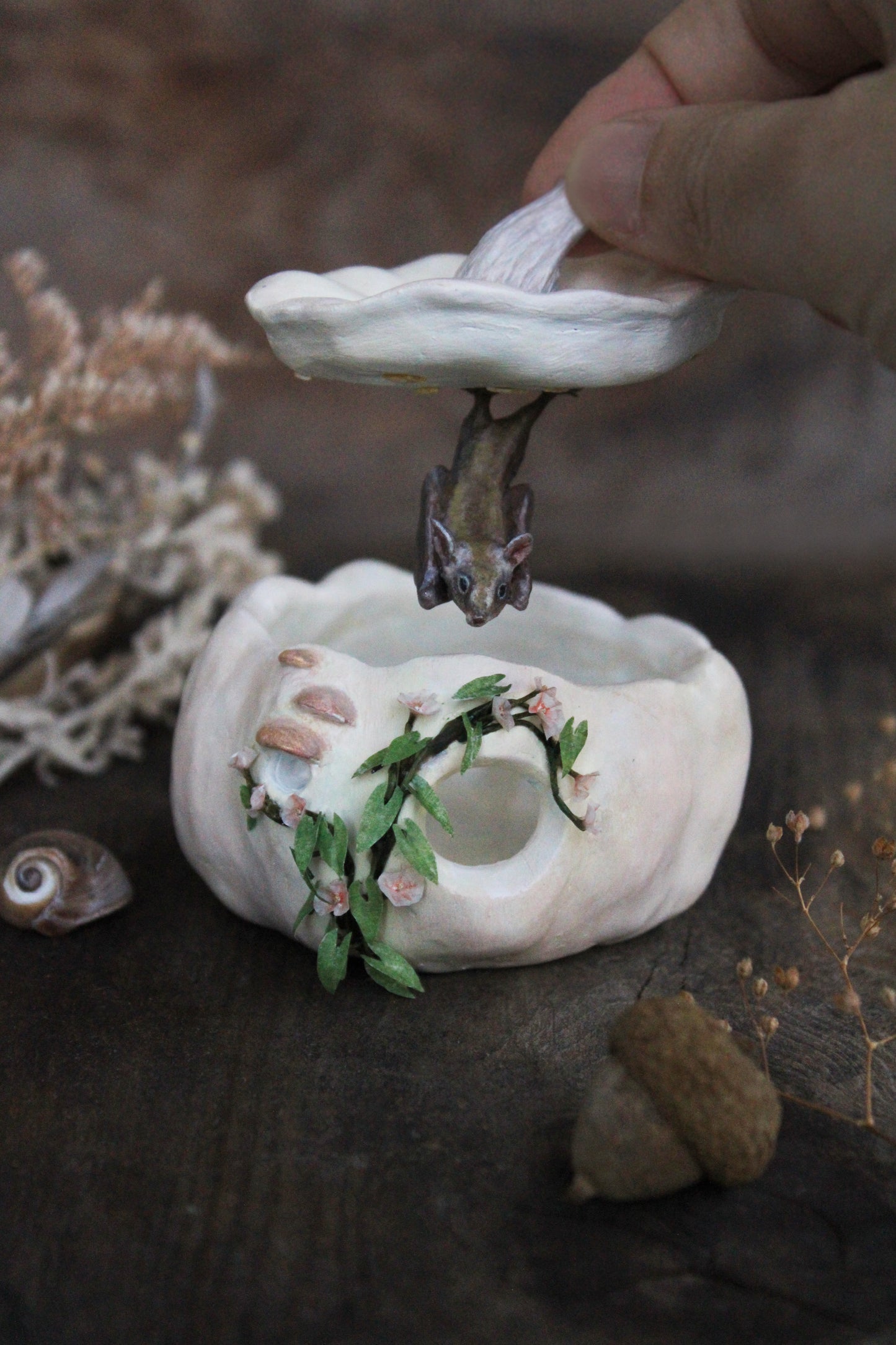 A Home for a Bat | Pumpkin Sculpture