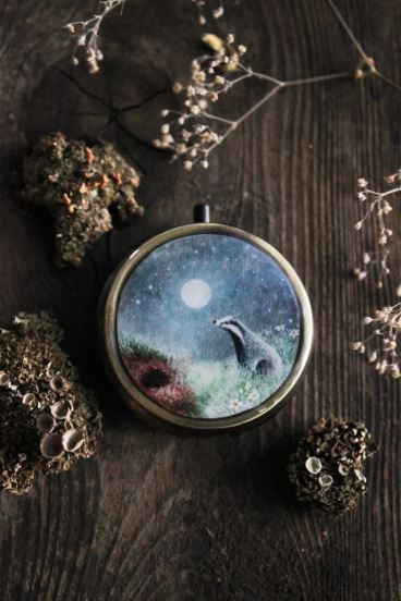 Awakening with the Moon | Pocket Locket {restocking}