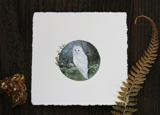 A Crowned Spirit of the Forest | Original Painting