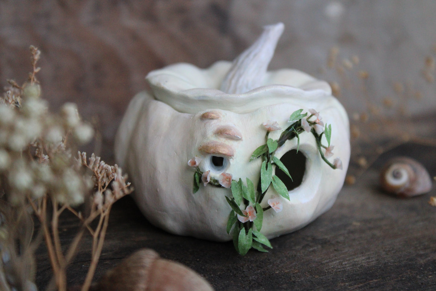 A Home for a Bat | Pumpkin Sculpture