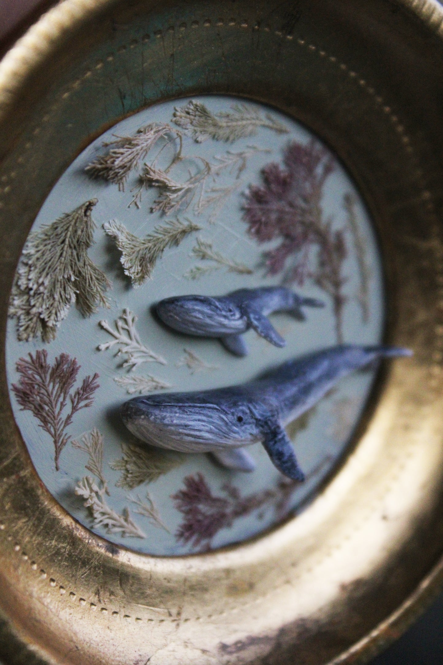 A Mother's Guidance | Plaque Sculpture