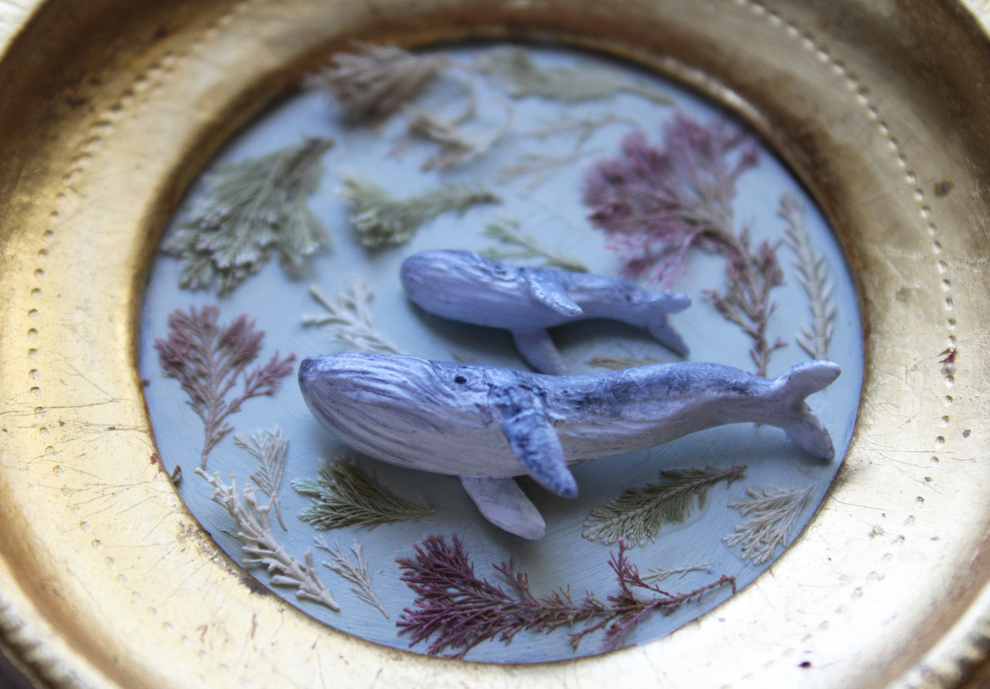 A Mother's Guidance | Plaque Sculpture