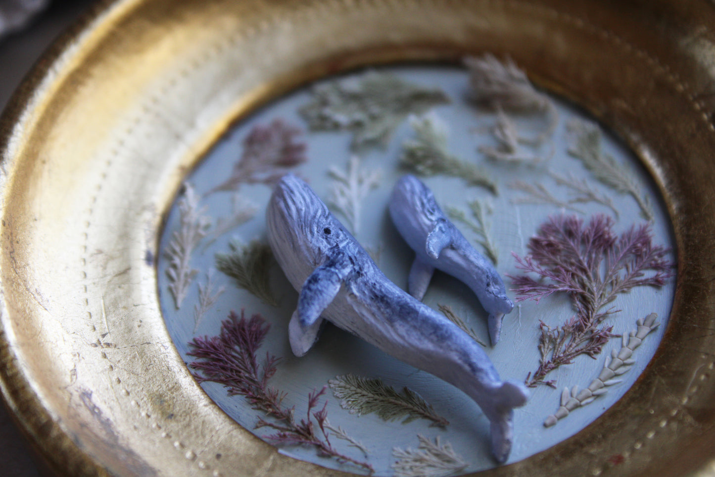 A Mother's Guidance | Plaque Sculpture