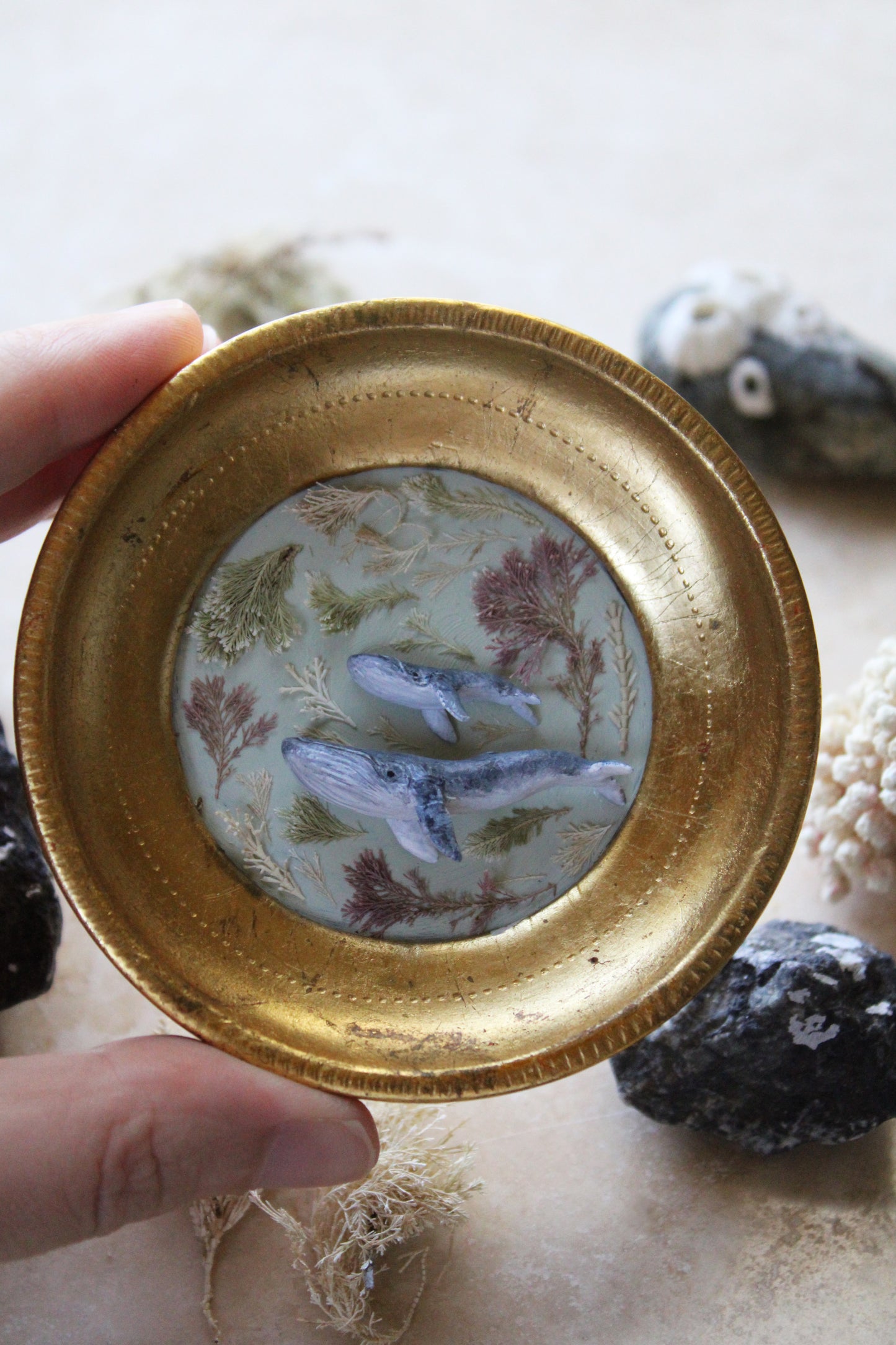 A Mother's Guidance | Plaque Sculpture