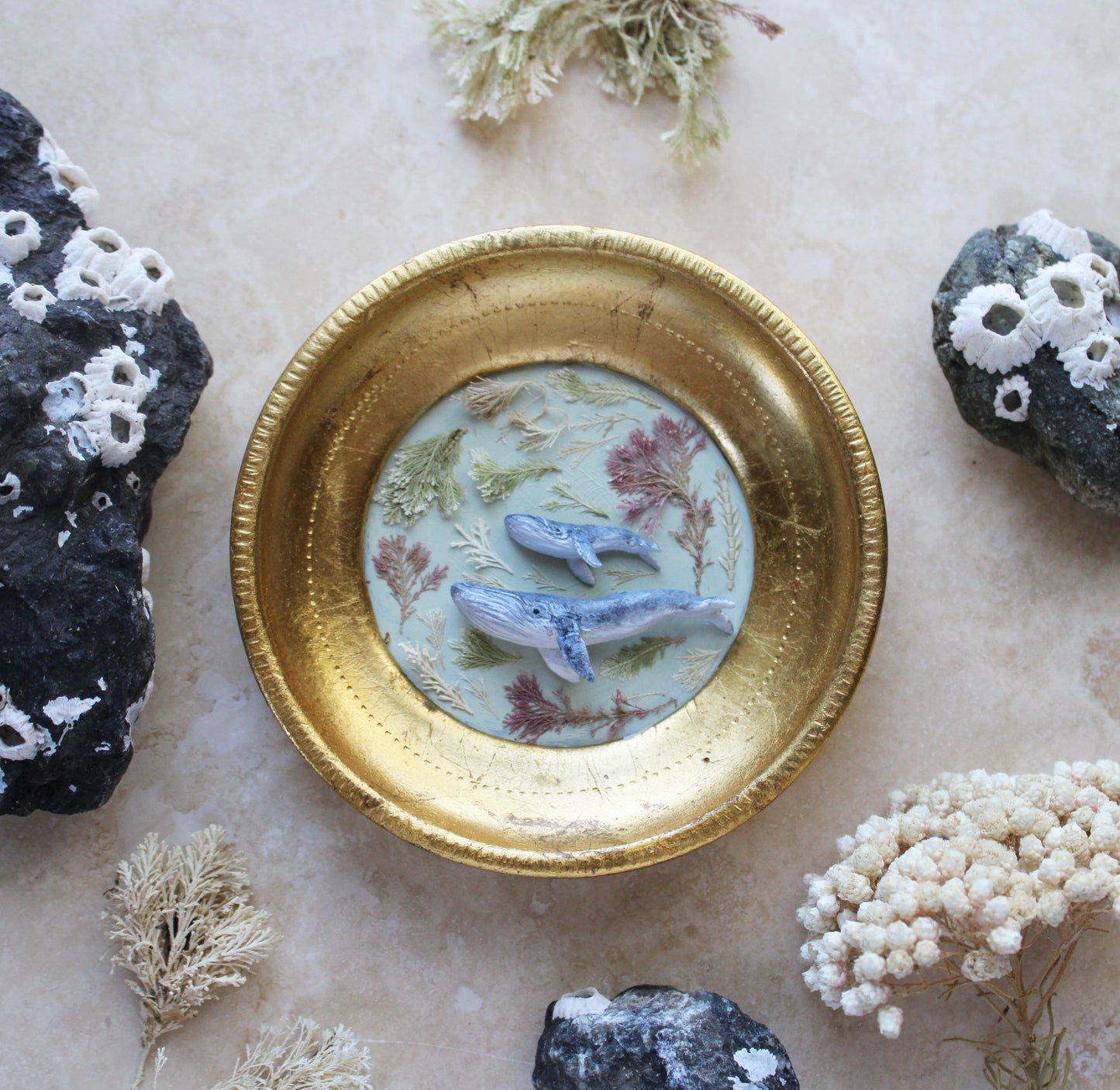 A Mother's Guidance | Plaque Sculpture