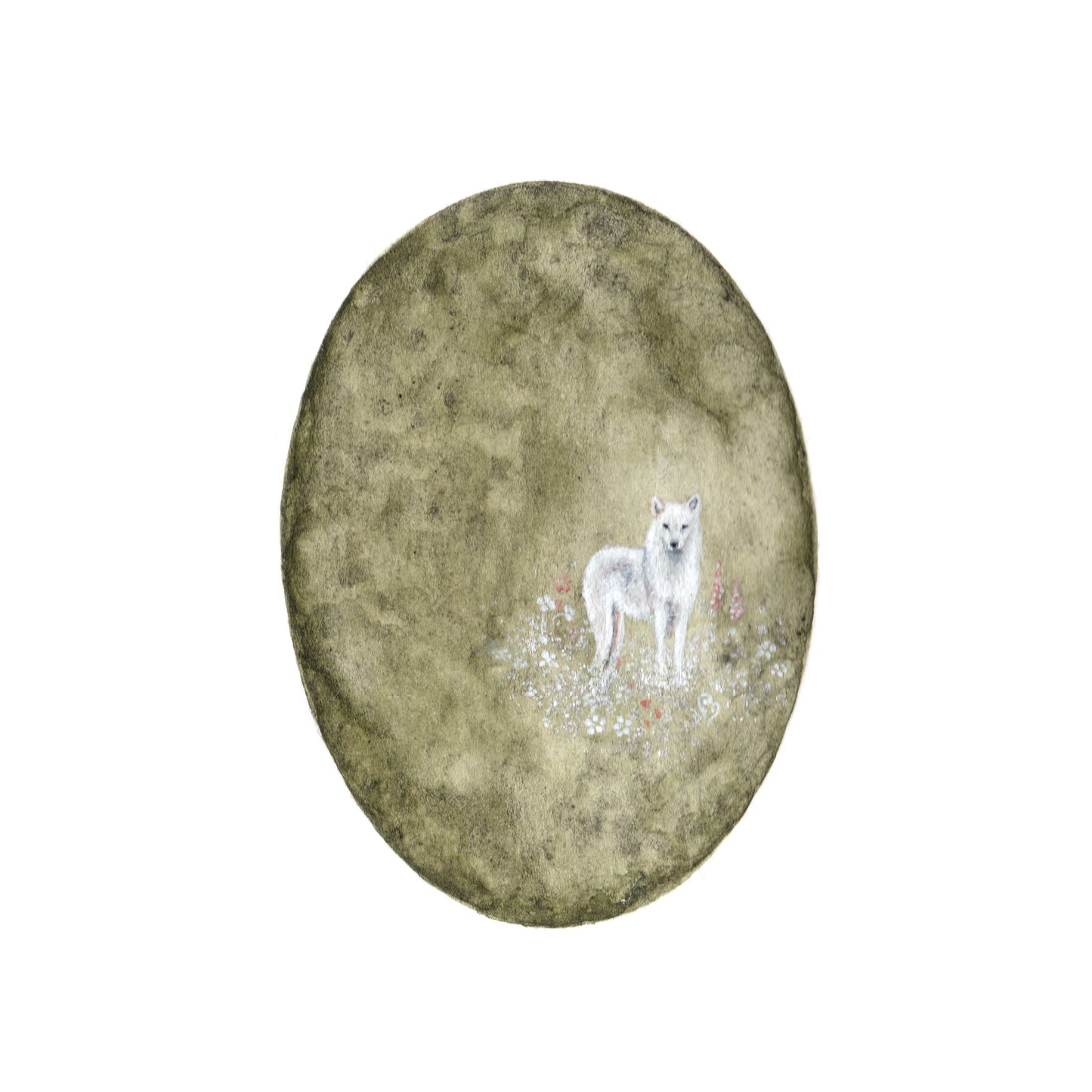 A Spirit of the Woods | 4 x 4 Inch Giclée Print
