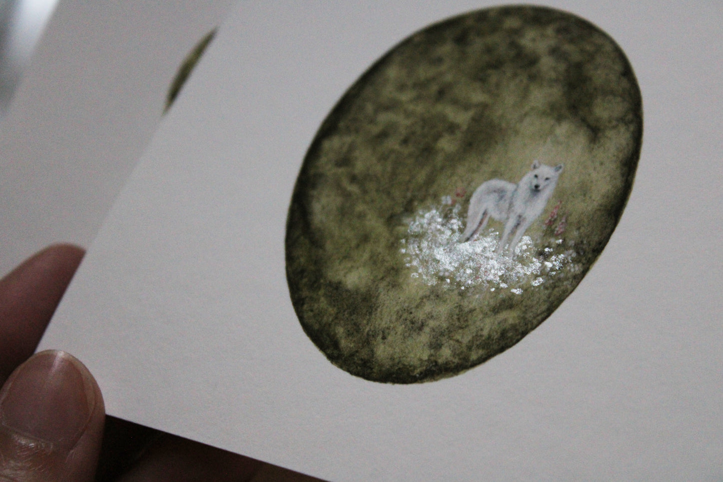A Spirit of the Woods | 4 x 4 Inch Giclée Print