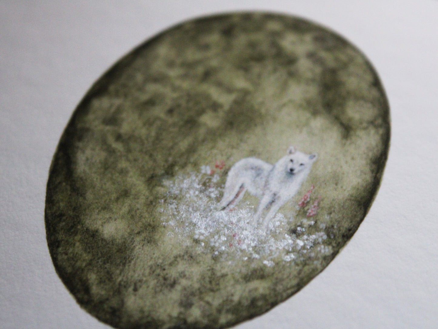 A Spirit of the Woods | 4 x 4 Inch Giclée Print