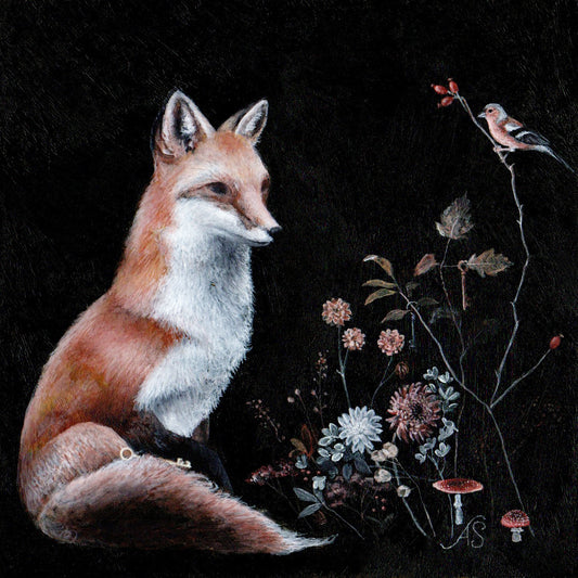 Autumn's Key | 5 x 5 Inch Giclée Print