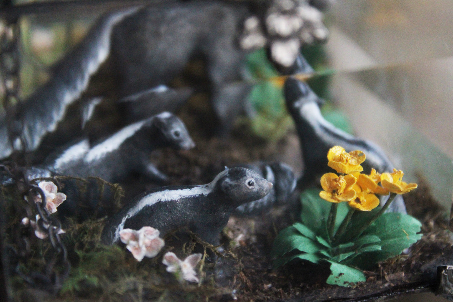 Awakening at Dusk | Glass Shadowbox Sculpture