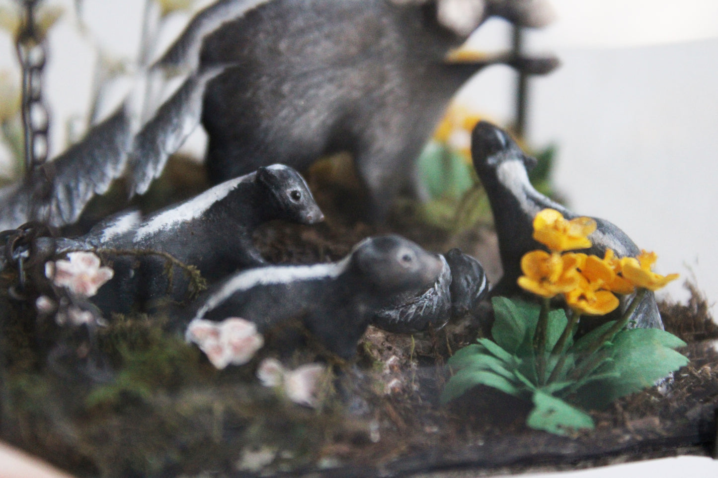 Awakening at Dusk | Glass Shadowbox Sculpture