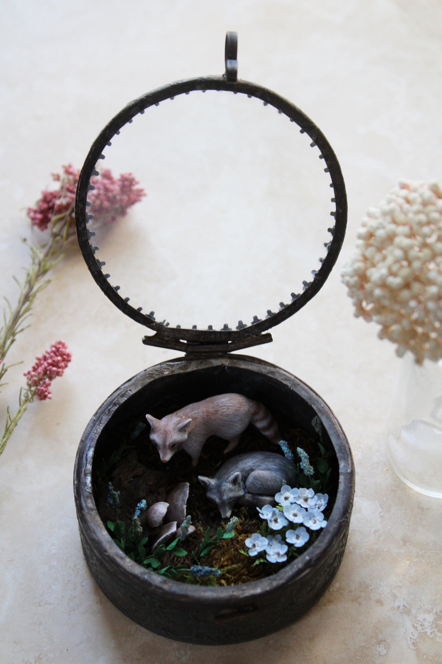 Under the Stars | Glass Shadowbox Sculpture