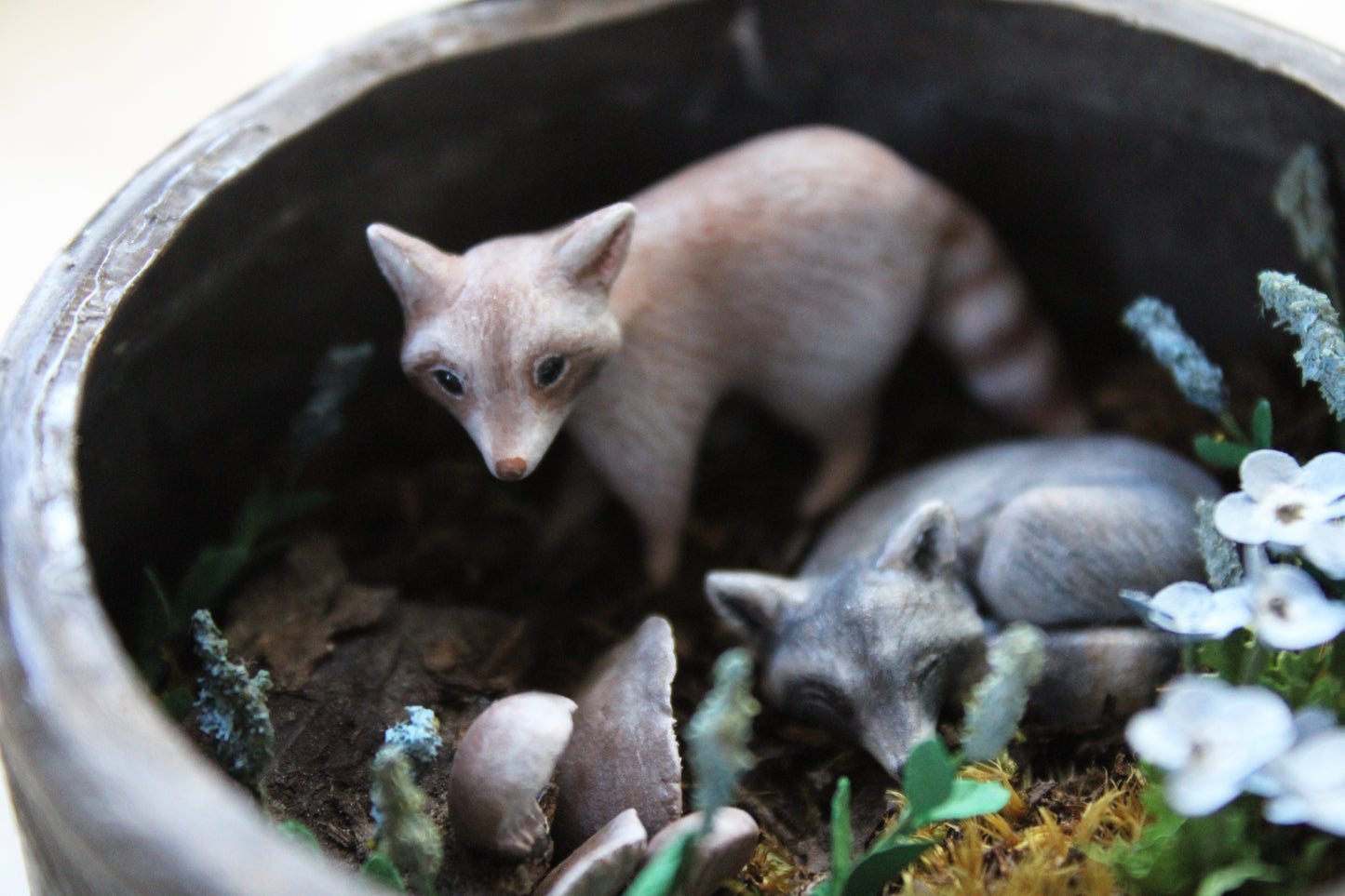 Under the Stars | Glass Shadowbox Sculpture