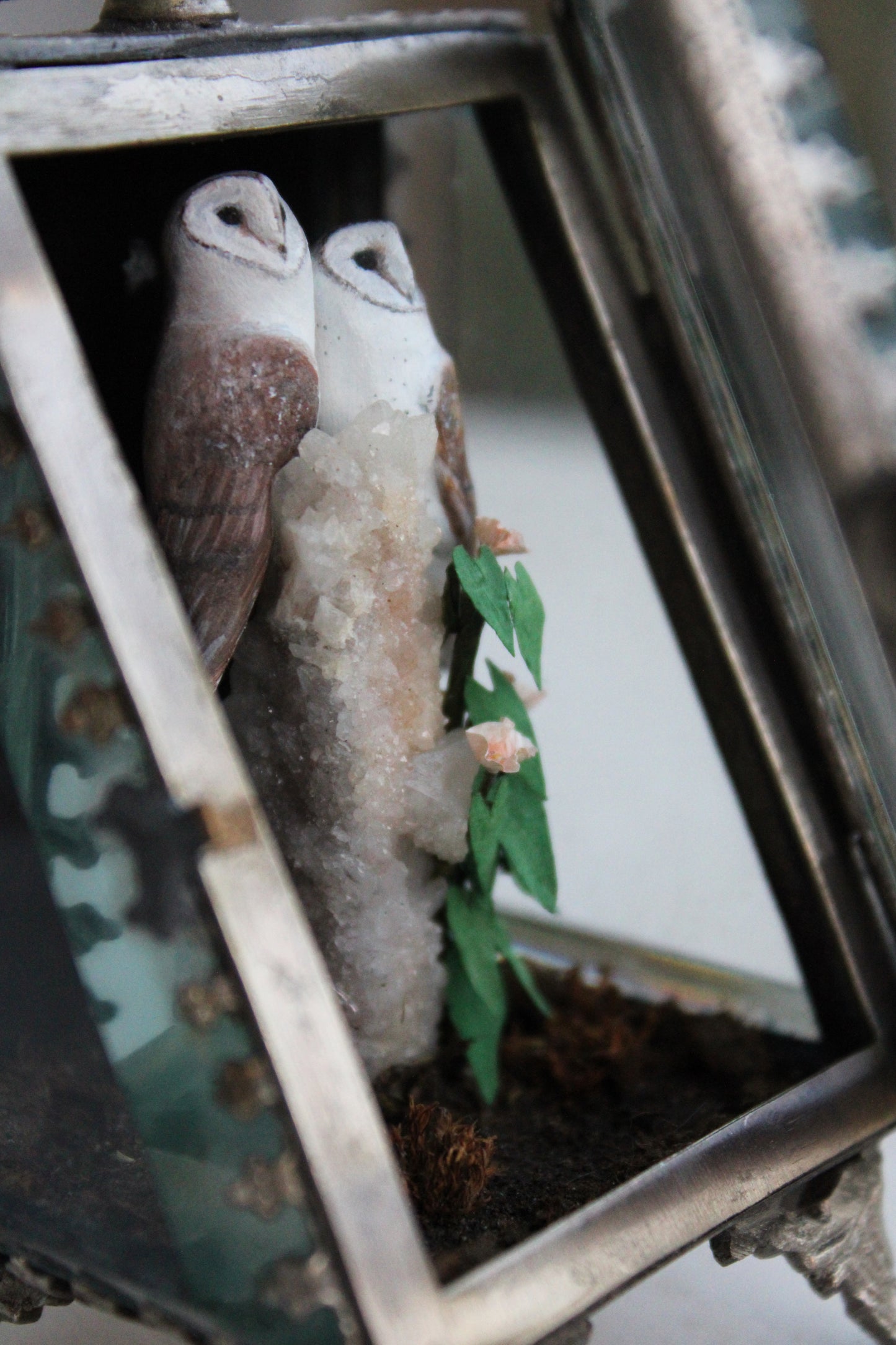 Balance | Glass Shadowbox Sculpture