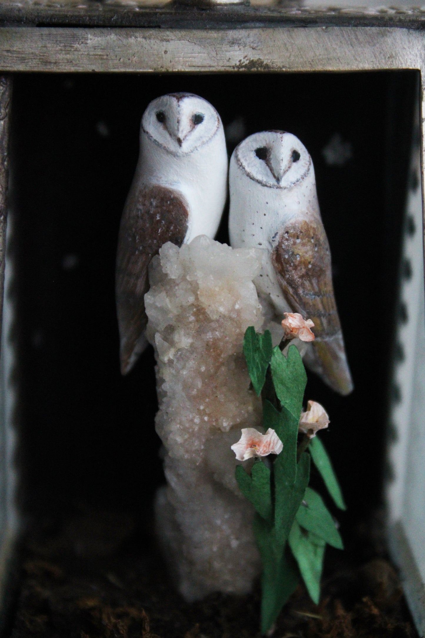 Balance | Glass Shadowbox Sculpture