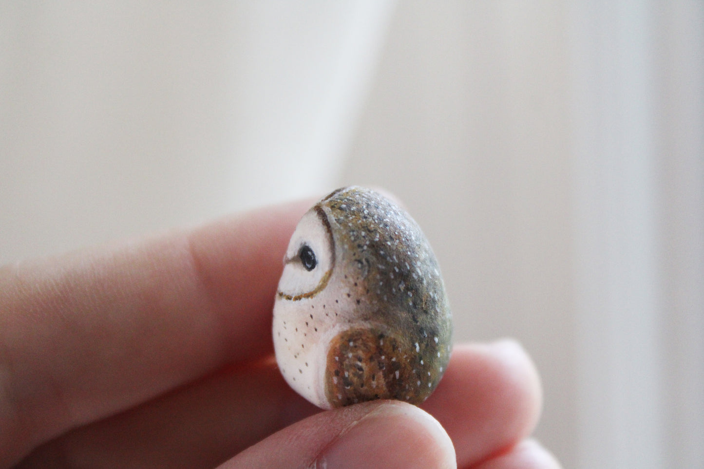 Barn Owl Totem | Figurine