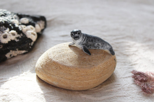 The Black Selkie | Stone Figurine