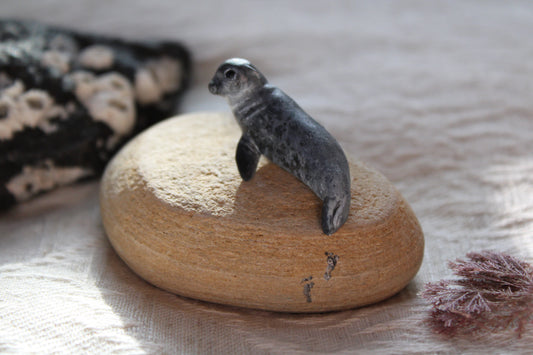 The Black Selkie | Stone Figurine