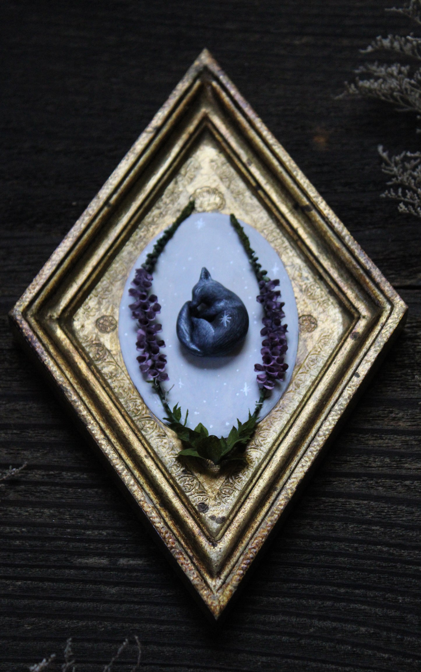 The Foxglove Gateway | Plaque Sculpture