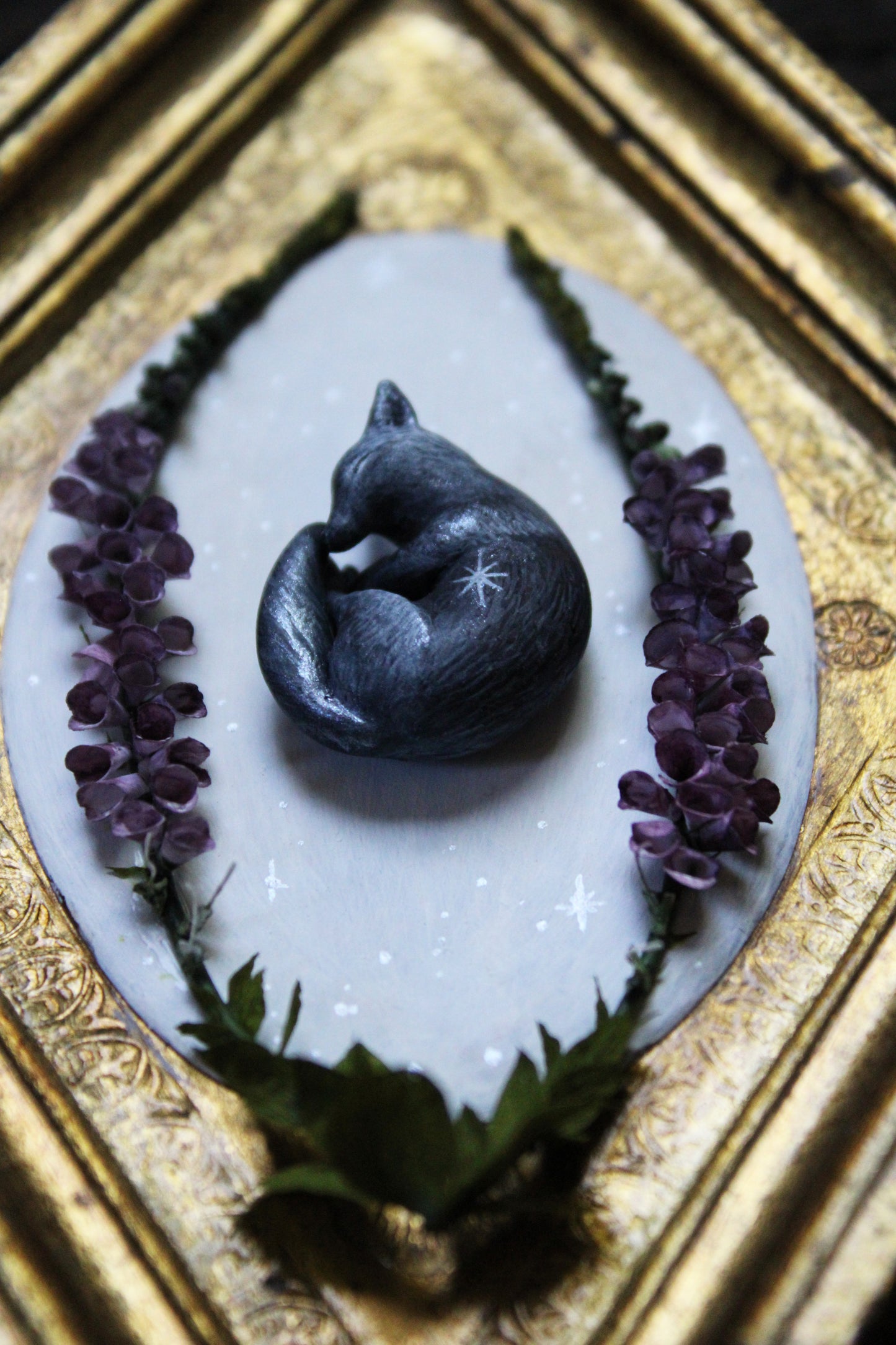 The Foxglove Gateway | Plaque Sculpture