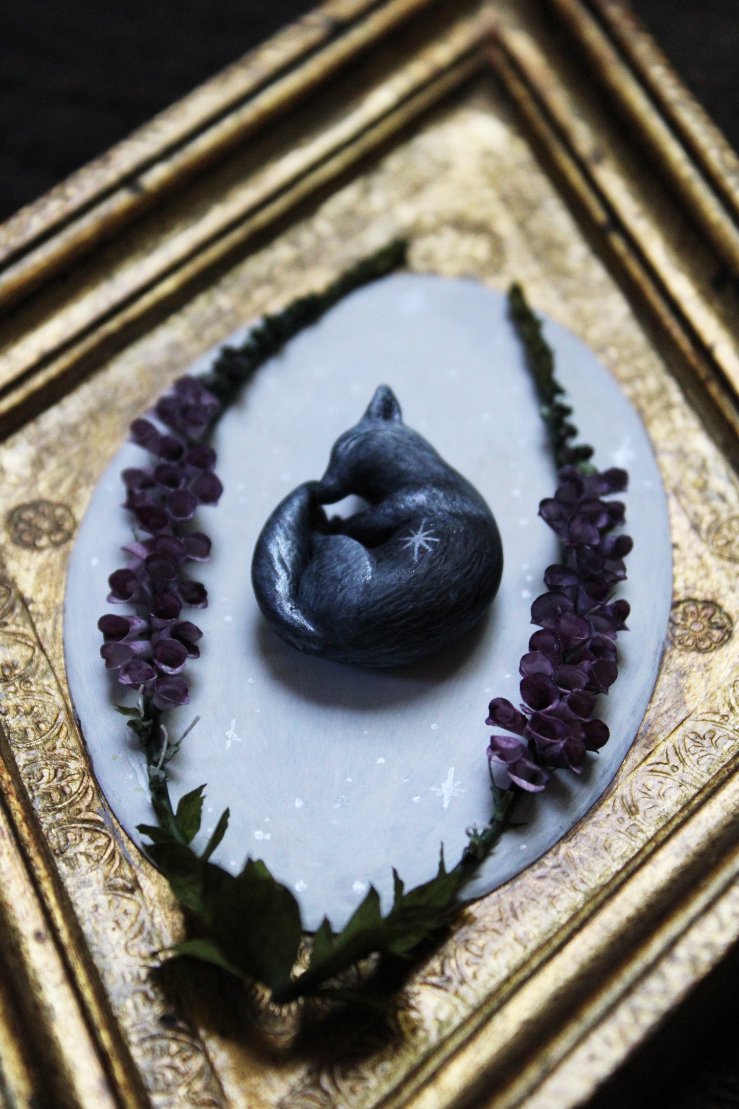 The Foxglove Gateway | Plaque Sculpture