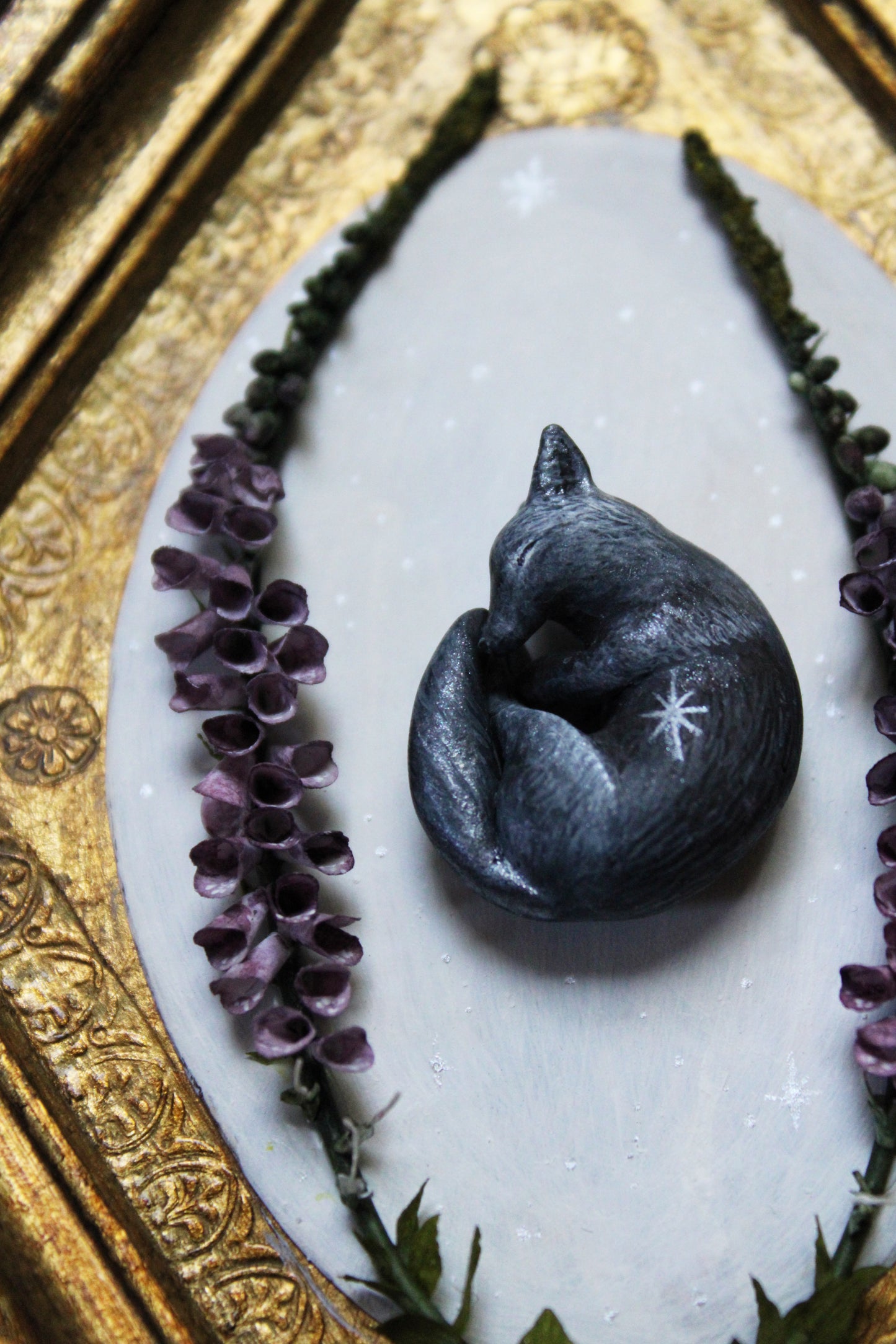The Foxglove Gateway | Plaque Sculpture