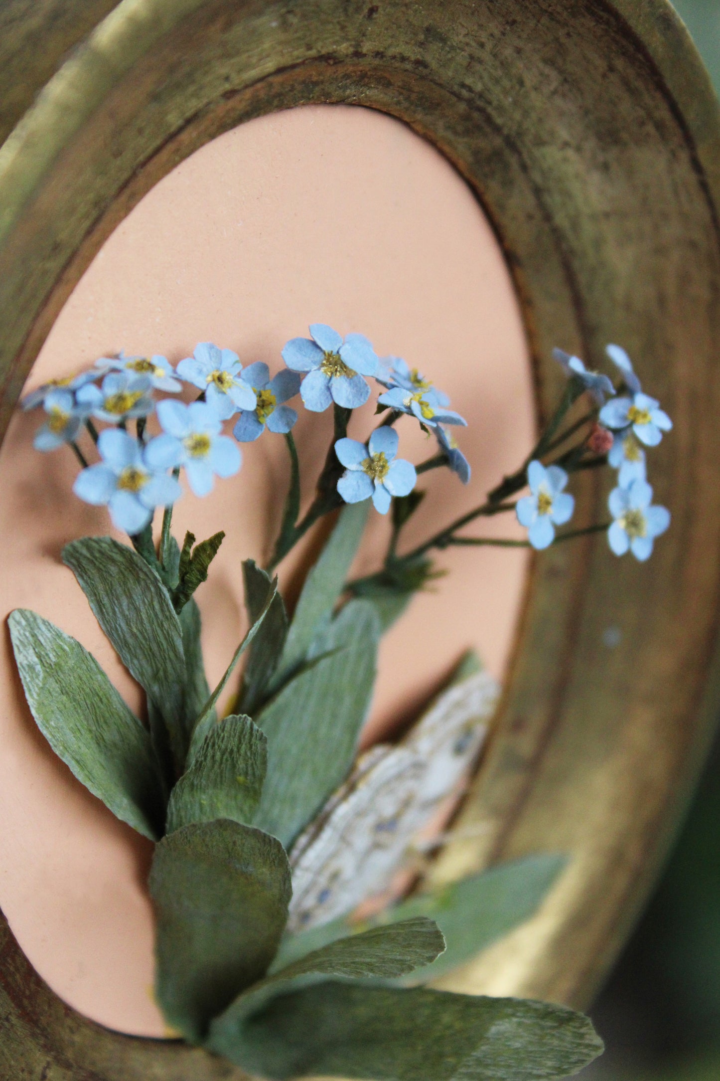 Early Morning Leavings | Plaque Sculpture