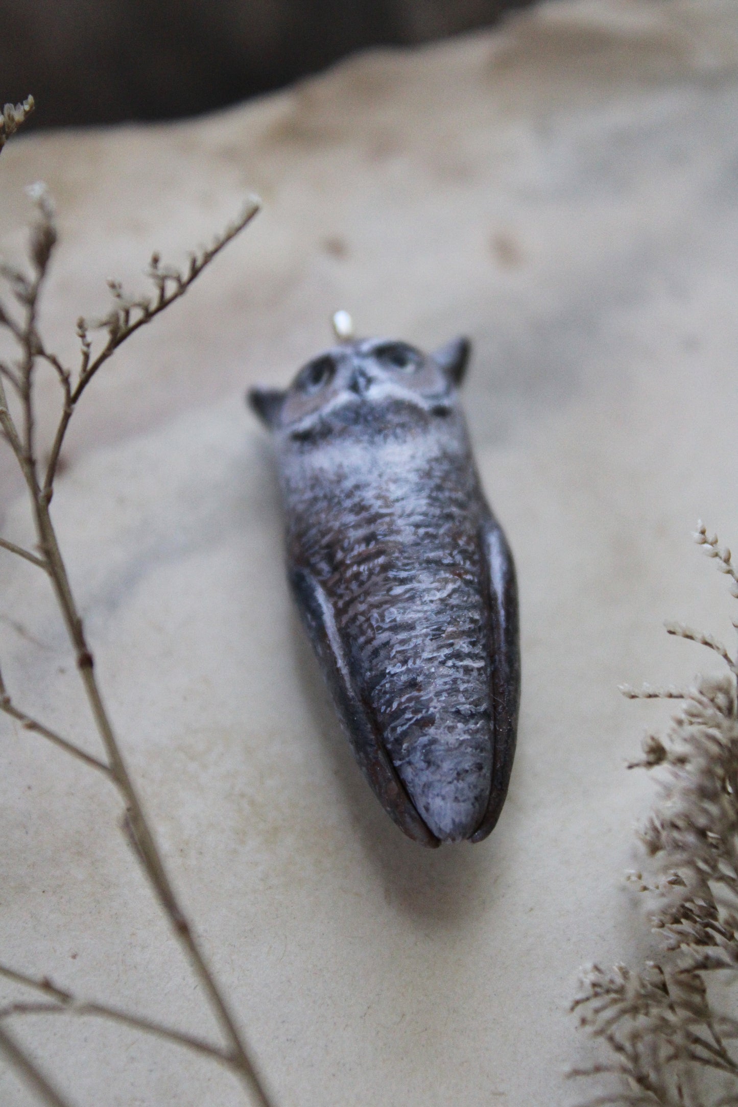 Great Horned Owl Necklace