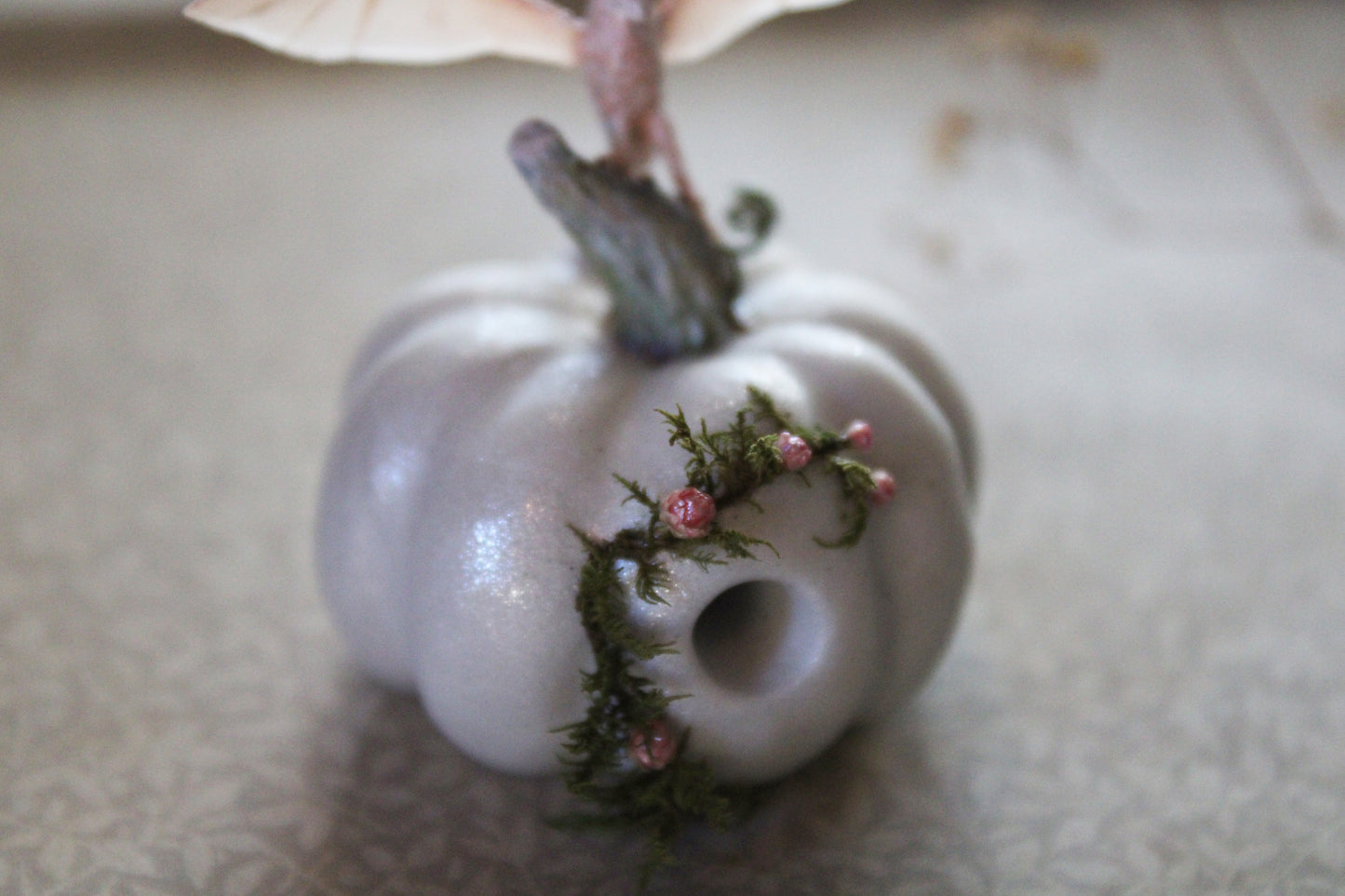 Home to a Dragonlet | Pumpkin Home Figurine