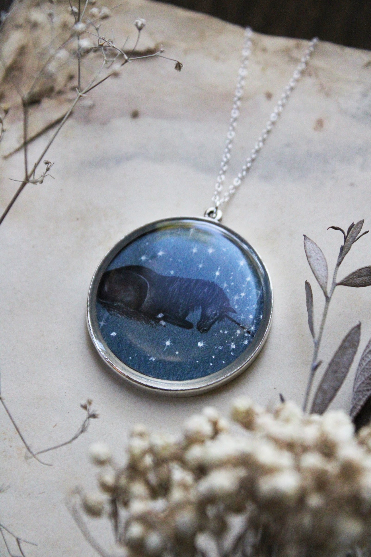 The Black Unicorn Necklace