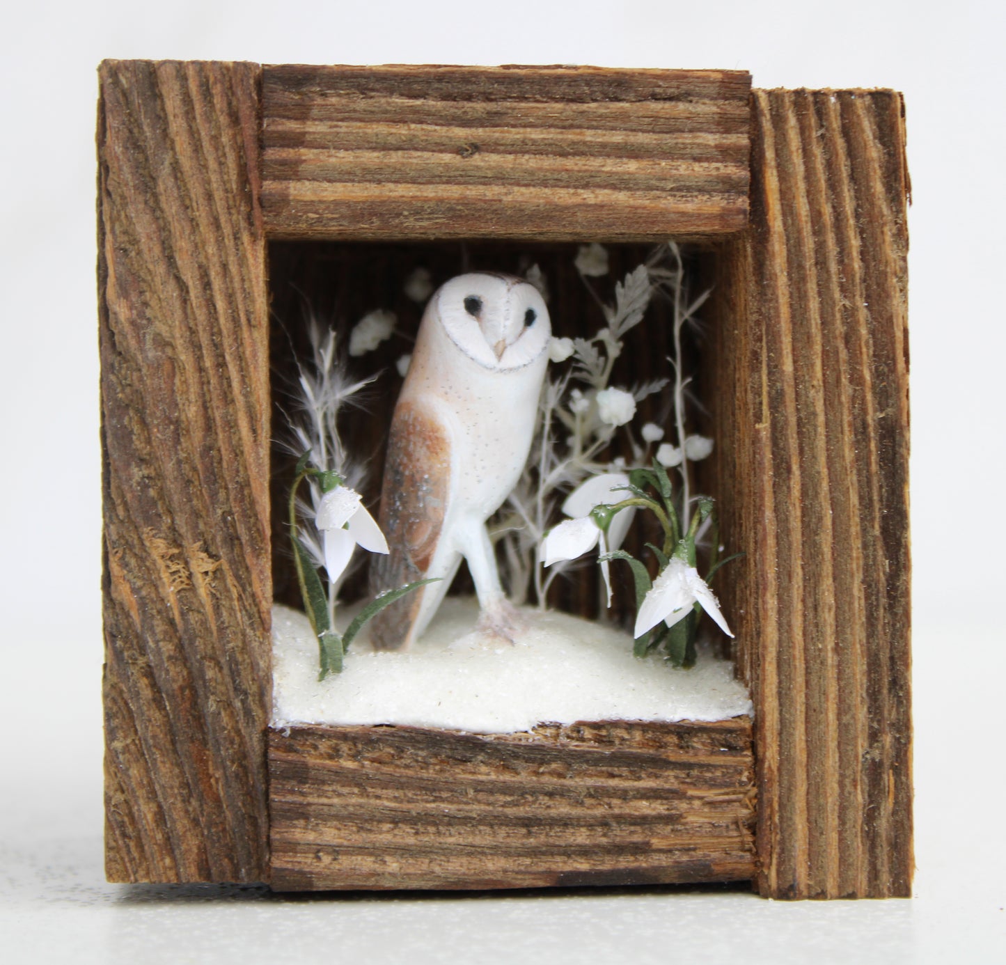 The Stillness of Winter Before Spring I | Wooden Shadowbox
